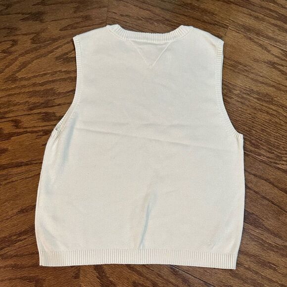 Tommy Hilfiger Women’s Cream Sweater Vest - Picture 3 of 3